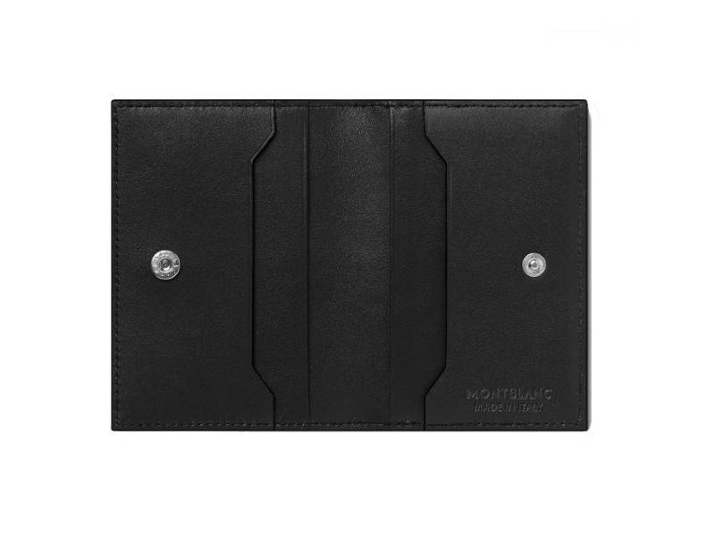 CUSTODIA PORTA CARTE 4 SCOMPARTI NERO MEISTERSTUCK SELECTION SOFT MONTBLANC 131255